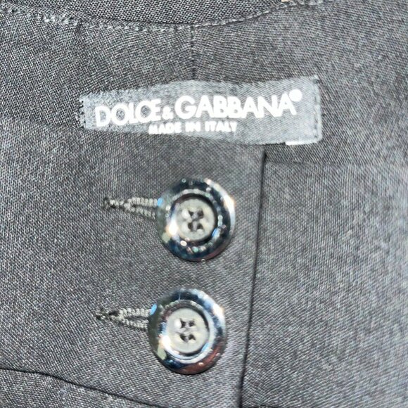 DOLCE & GABBANA Made in Italy Women's Black Trousers Slacks Pants - EUC - Picture 7 of 8